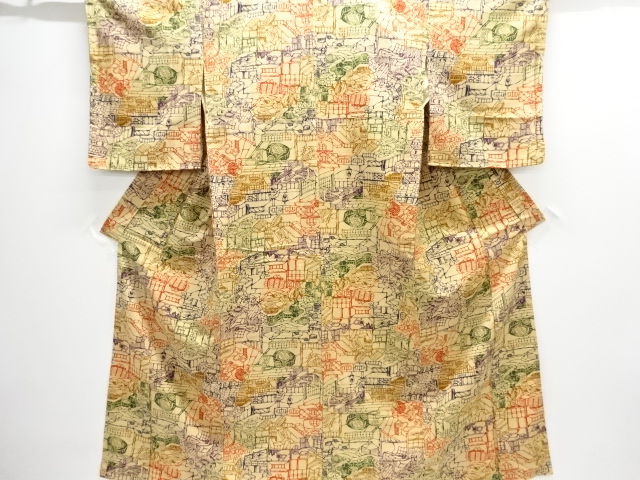 Japanese Kimono / Taisho Roman Silk